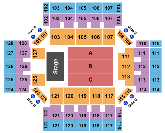 Albany Civic Center DaBaby Seating Chart